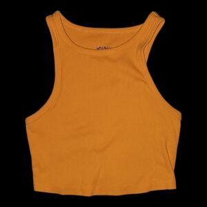 Wild Fable Mustard Crop Top